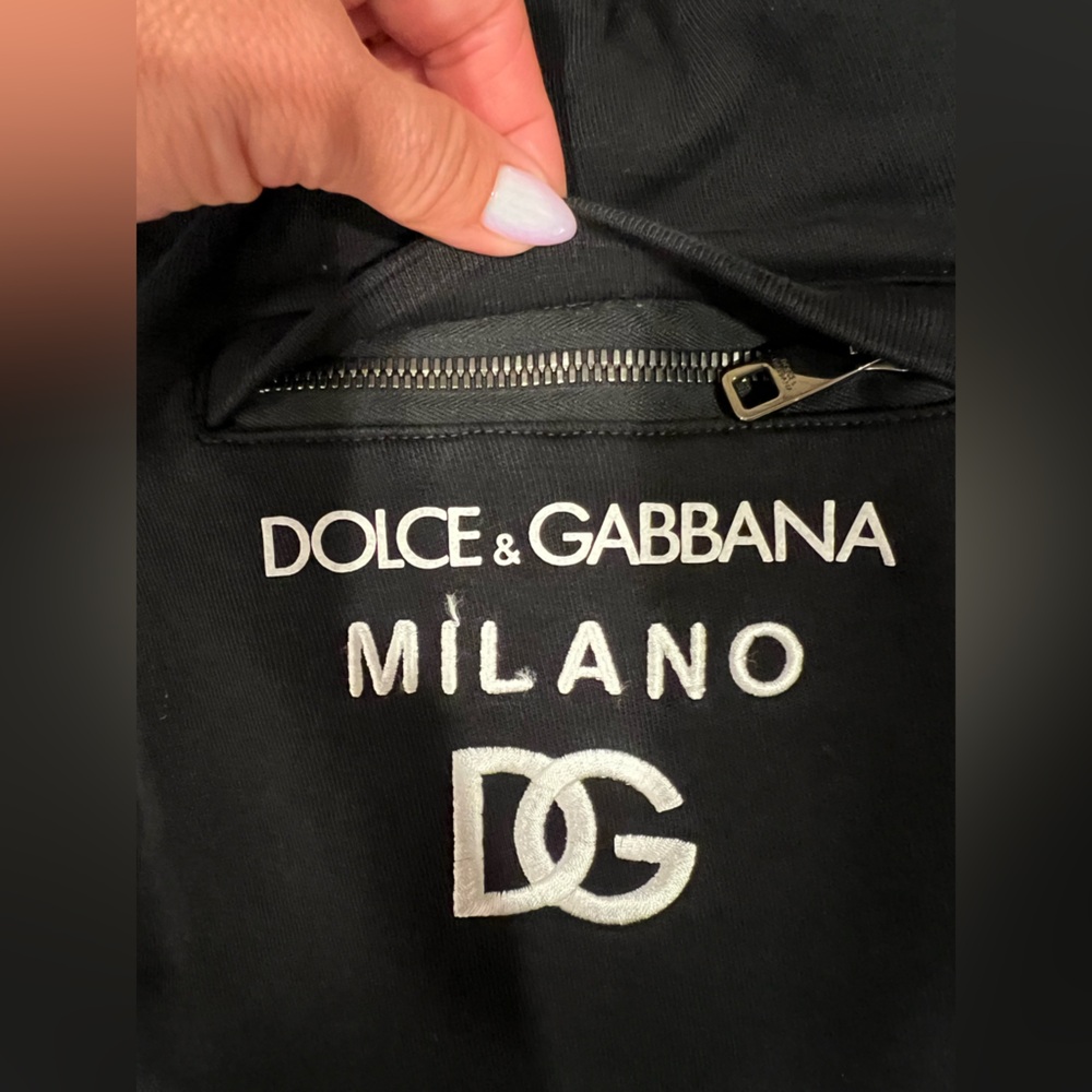 Dolce & Gabbana jogging pants with embossed tag/embroidered LoGo ⭐️RARE 46 - Picture 13 of 15